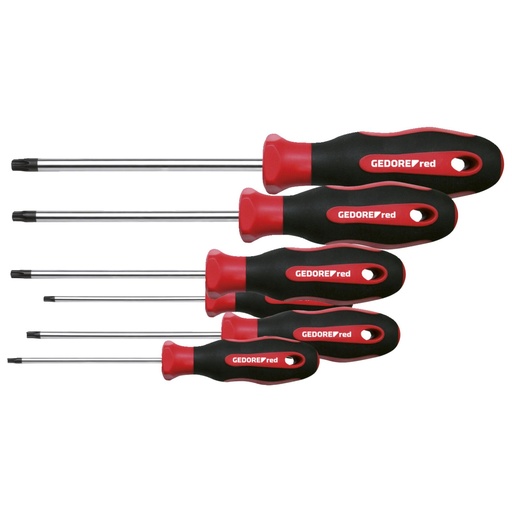 [820521] GEDORE red Screwdriver Set TX 6-pieces