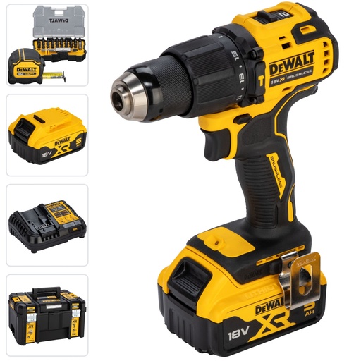[114251] DeWalt DCZ100P2KT-QW Cordless Combi Drill