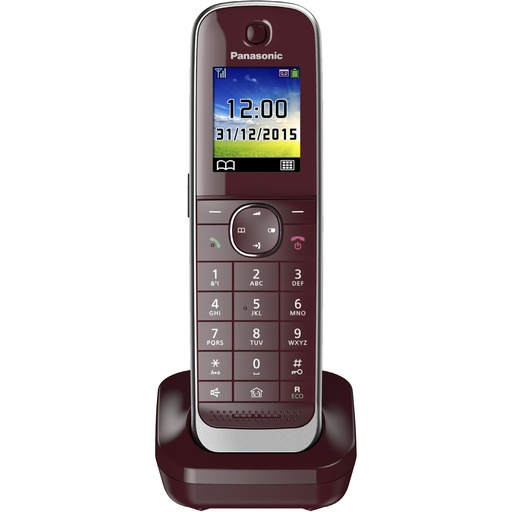 [400612] Panasonic KX-TGJA30EXR wine red