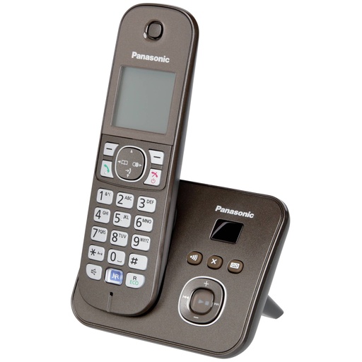 [702436] Panasonic KX-TG6821GA mocca brown