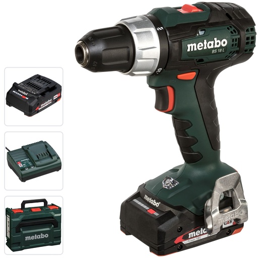 [122546] Metabo BS 18 L 2x 2Ah metaBOX Akku-Bohrschrauber