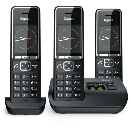 [837328] Gigaset COMFORT 550A trio black/chrome
