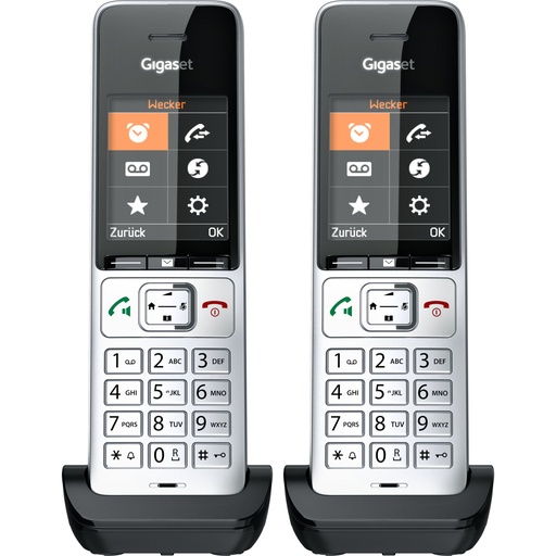 [720575] Gigaset COMFORT 500HX duo silver-black