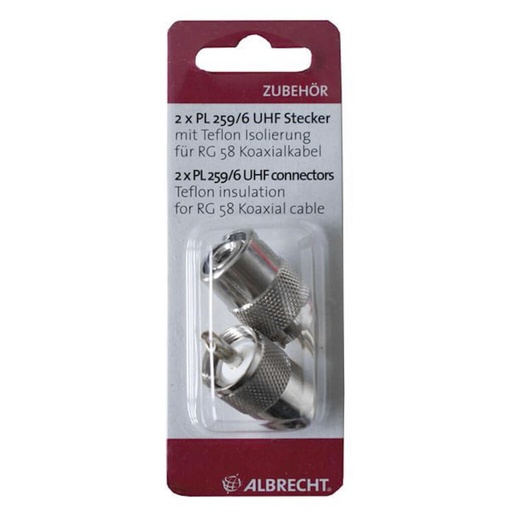[826583] Albrecht PL259/6 UHF Plug