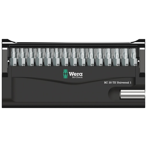[873357] Wera Bit-Check 30 TX universal 1 SB