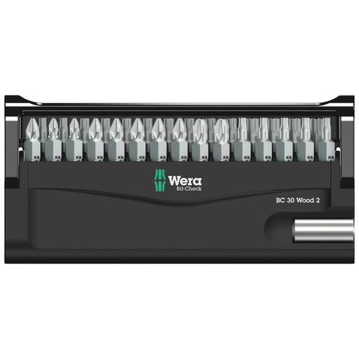 [873364] Wera Bit-Check 30 Wood 2 SB