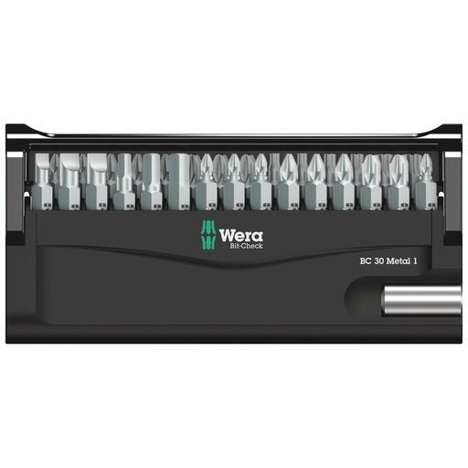 [873371] Wera Bit-Check 30 Metal 1 SB