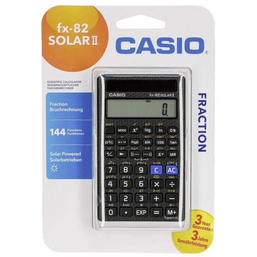 [292987] Casio FX 82 SOLAR II