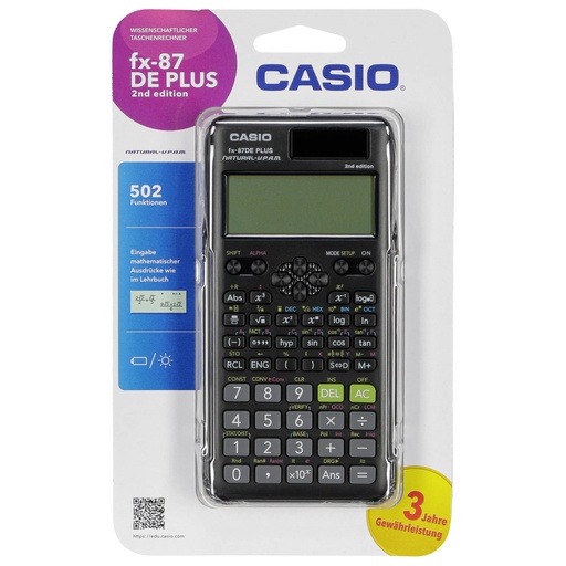[510785] Casio FX-87DE Plus 2nd Edition