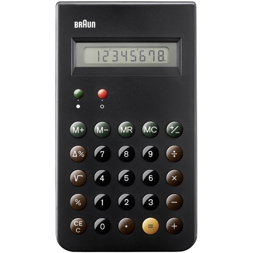 [755510] Braun BNE 001 BK Calculator