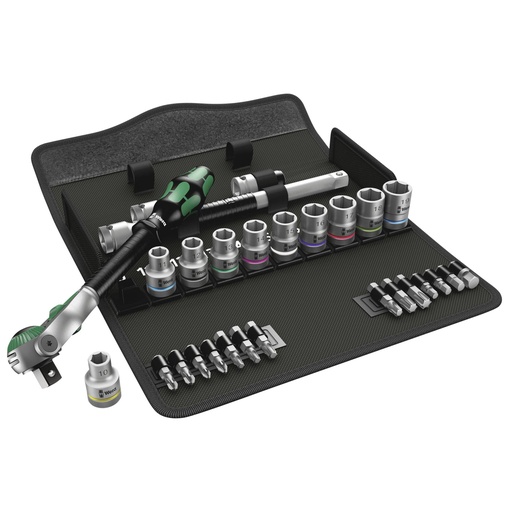 [493572] WERA 8100 SC 6 Zyklop speed ratchet set