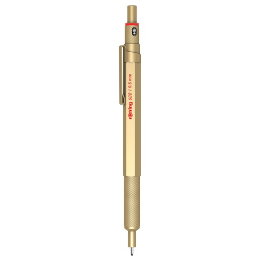 [198398] rotring 600 Feinminenstift metallic-gold 0,5 mm
