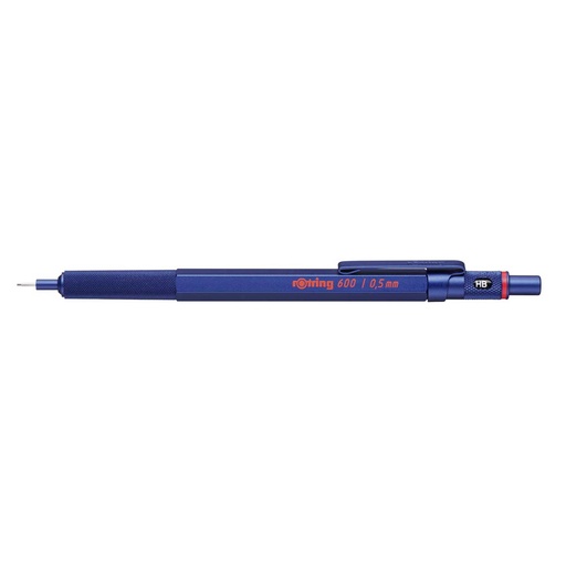 [541739] rotring 600 Mechanical Pencil metallic blue 0,5 mm