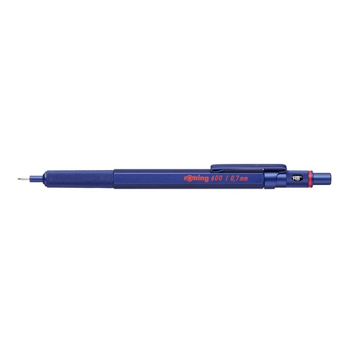 [541746] rotring 600 Mechanical Pencil metallic blue 0,7 mm