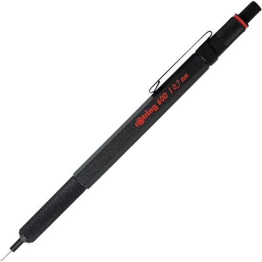 [809844] rotring 600 Mechanical Pencil black 0,7 mm