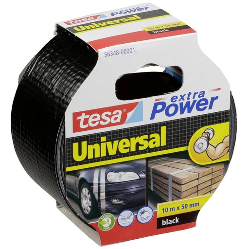 [428234] Tesa Tape extra Power universal 50 mm x 10 m black
