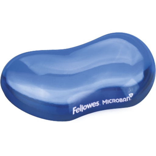 [288248] Fellowes Crystal Gel Flex Support blue