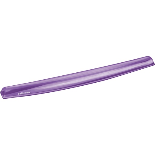 [288255] Fellowes Crystal Gel Keyboard Gel Wrist Support purple
