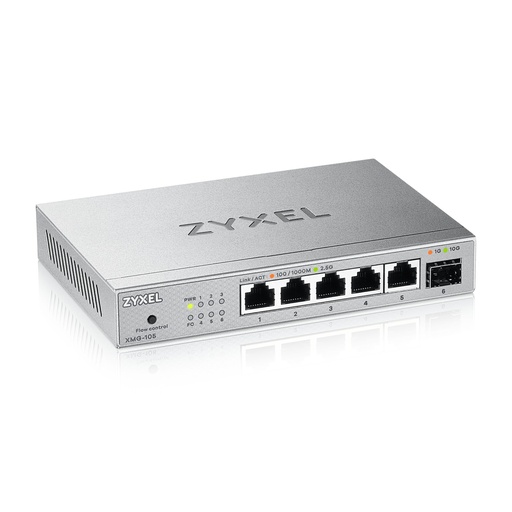 [126018] Zyxel XMG-105 5 Ports 10/2,5G MultiGig Switch unmanaged