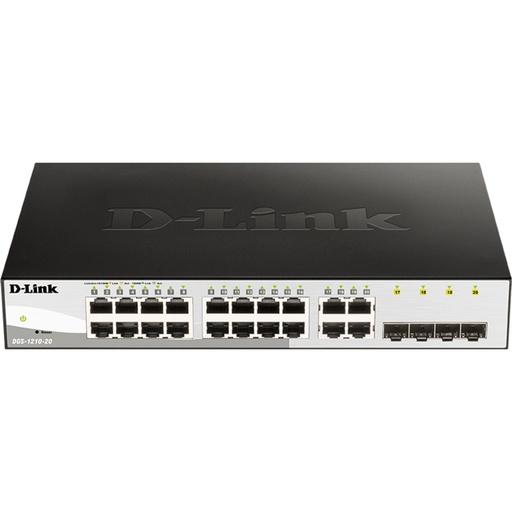 [158904] D-Link DGS-1210-20/E 20-Port Layer2 Smart Managed Gb Switch