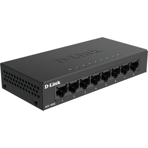 [159016] D-Link DGS-108GL/E 8 Port Layer2 Gb Light Sw without IGMP
