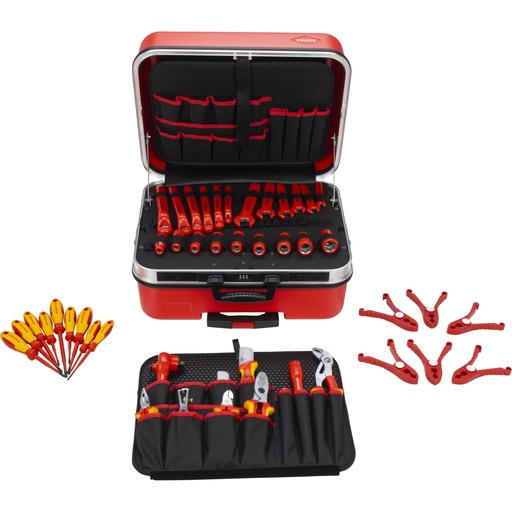 [666332] KNIPEX tool case BIG Twin Move RED best