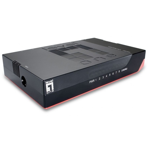 [821669] Level One GSW-0807 8 Port Gigabit Switch