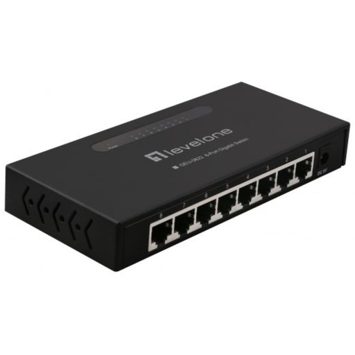 [821676] Level One GEU-0822 8 Port Gigabit Switch
