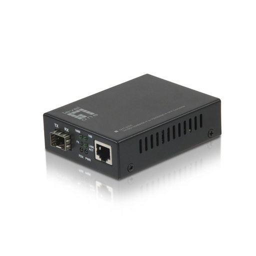 [838322] Level One GVT-2000 RJ45 SFP Gb Media Converter