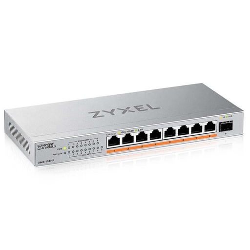 [853561] Zyxel XMG-108 8 Port 10/2.5G PoE++ Switch