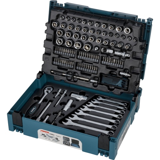 [724299] Makita E-08713 Tool Set 120-pcs. MAKPAC