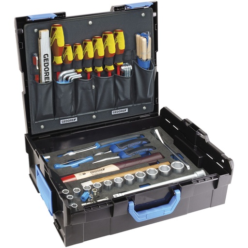 [819996] GEDORE L-BOXX 136 Hand Tools, 58-pieces