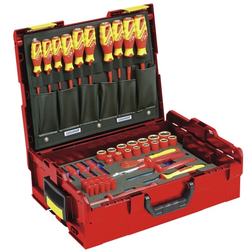 [820892] GEDORE VDE Tool Set Hybrid in L-BOXX 136  53-pieces
