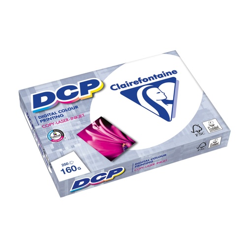 [167507] Clairefontaine DCP 160 g A 4 250 Sheets satined