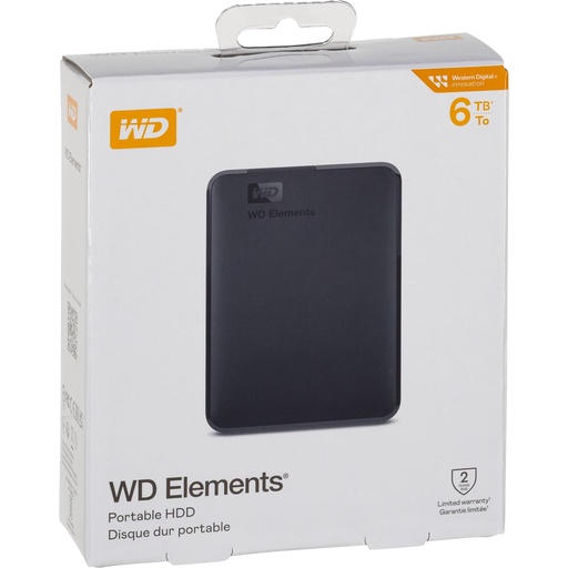 [142083] Western Digital WD Elements Portable USB 3.0             6TB