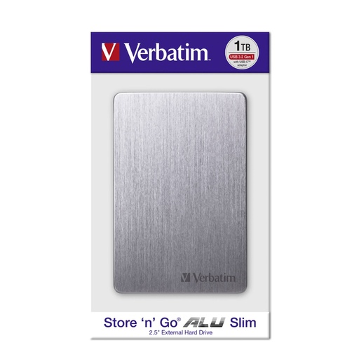 [564622] Verbatim Store n Go 2,5  ALU 1TB USB 3.2 Gen 1 Space Gray   53662
