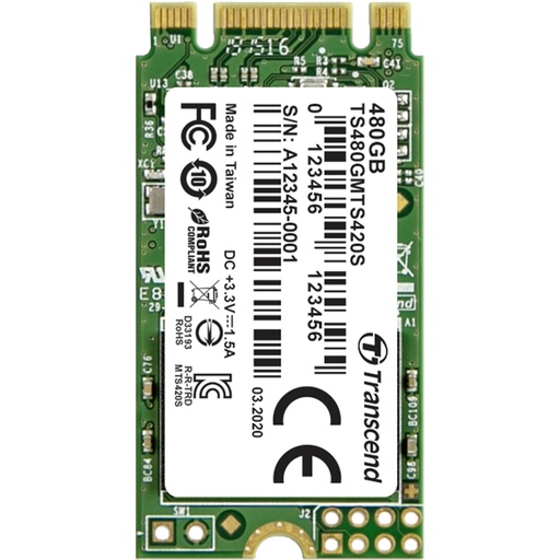 [559372] Transcend SSD MTS420S      480GB M.2 SATA III