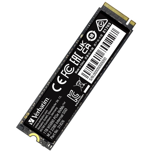 [828718] Verbatim Vi5000 M.2 SSD      1TB PCIe4 NVMe                 31826