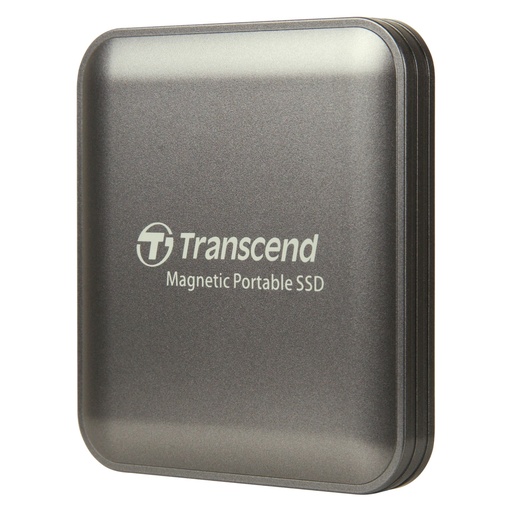 [183810] Transcend Portable SSD       1TB Magnetic R/W 2000/2000 Iron Gray