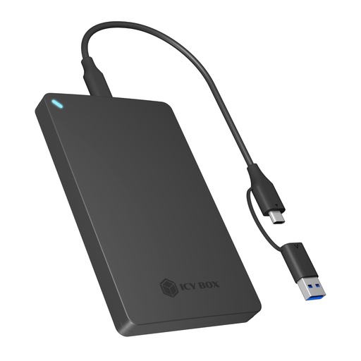 [162208] ICY BOX IB-201T-CU31 2,5  SATA HDD/SSD Gehäuse