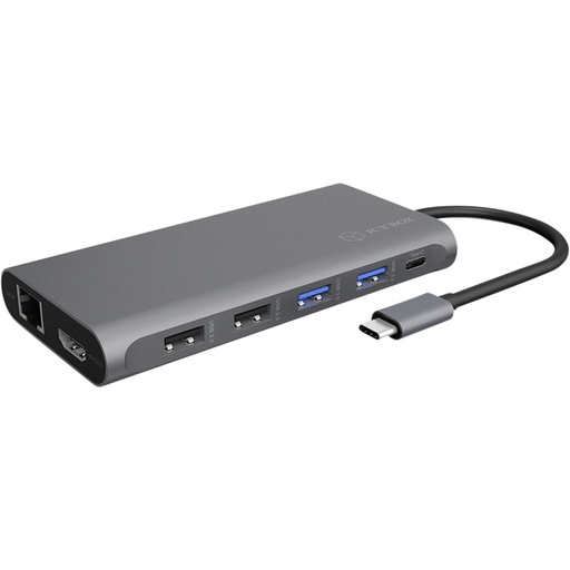[553380] ICY BOX IB-DK4050-CPD 12-in-1 USB-C Dock 100W PD