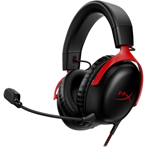 [114293] HyperX Cloud III, black/red Gaming Headset