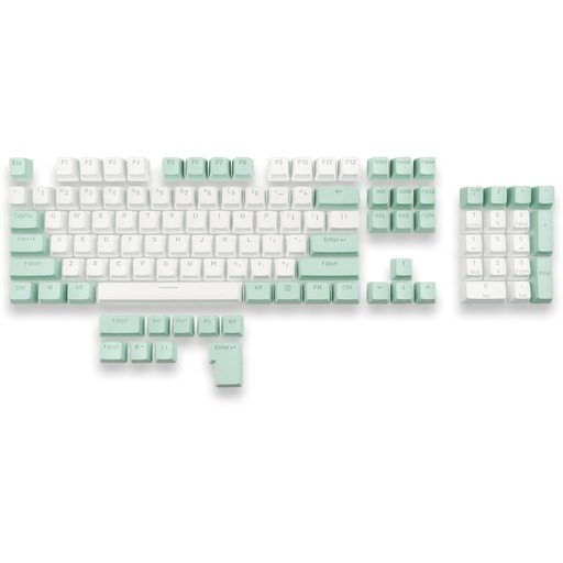 [733273] MOUNTAIN - Aquamarine A Backlit  Keycap set