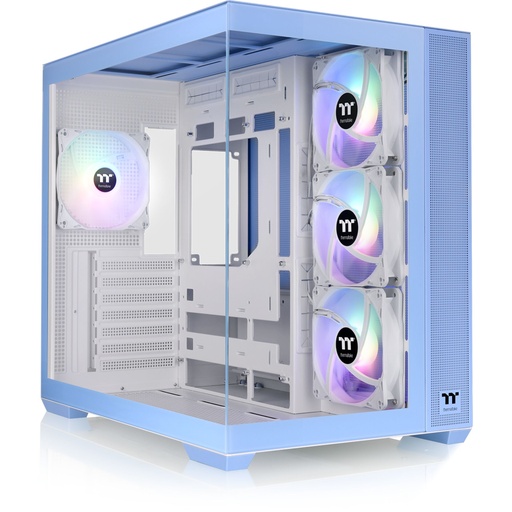 [100055] Thermaltake View 380 TG ARGB Hydrangea Blue