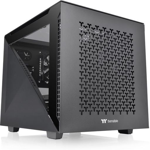 [740819] Thermaltake Divider 200 TG Air Black M-ATX