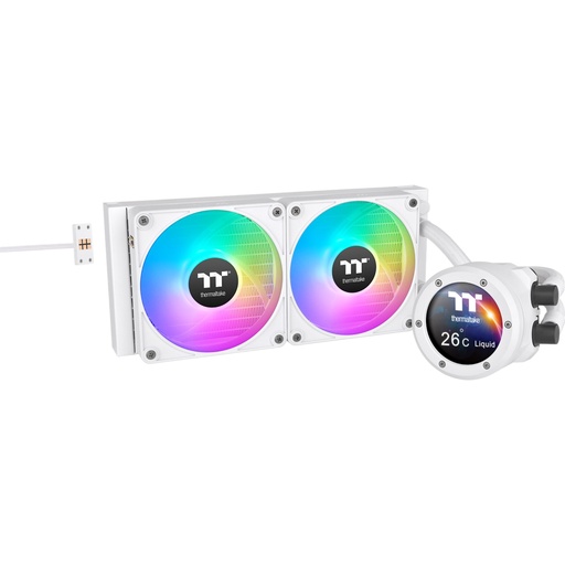 [110303] Thermaltake TH240 V2 Ultra EX ARGB Sync Snow Edition AIO