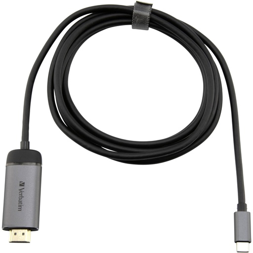 [481077] Verbatim USB-C auf HDMI Adapter 4K    1,5m Cable           49144
