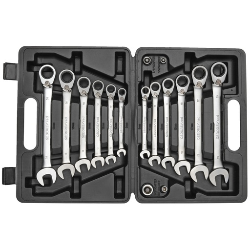[820374] GEDORE red Ratchet Spanner Set metric  16-pieces