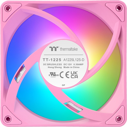 [166499] Thermaltake CT120 EX ARGB Sync PC Cooling Fan Bubble Pink 3Pack