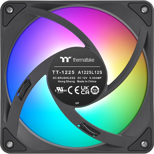 [166569] Thermaltake CT120 EX Reverse Fan Black 3 Pack ARGB Sync